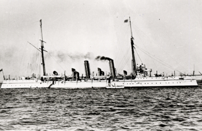 British war-ship.